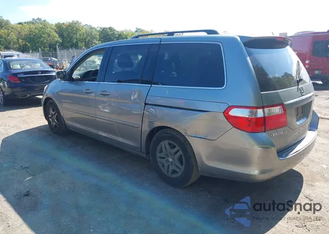 2006 Honda Odyssey Ex из США, поврежденный, VIN 5FNRL38406B037471